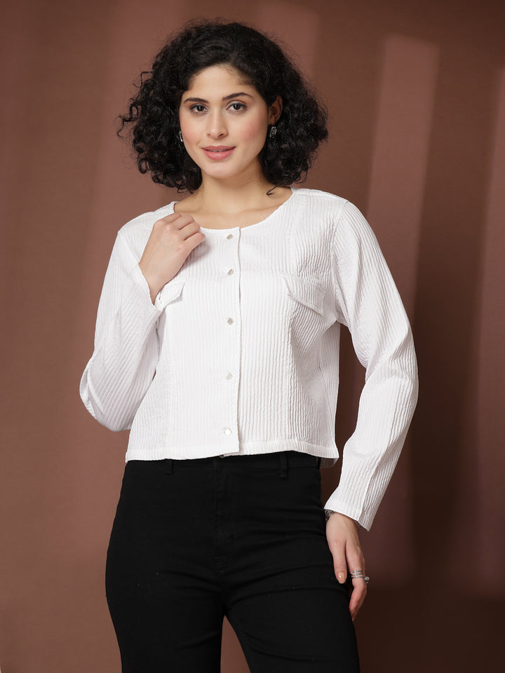 Women Standard Opaque Casual Shirt