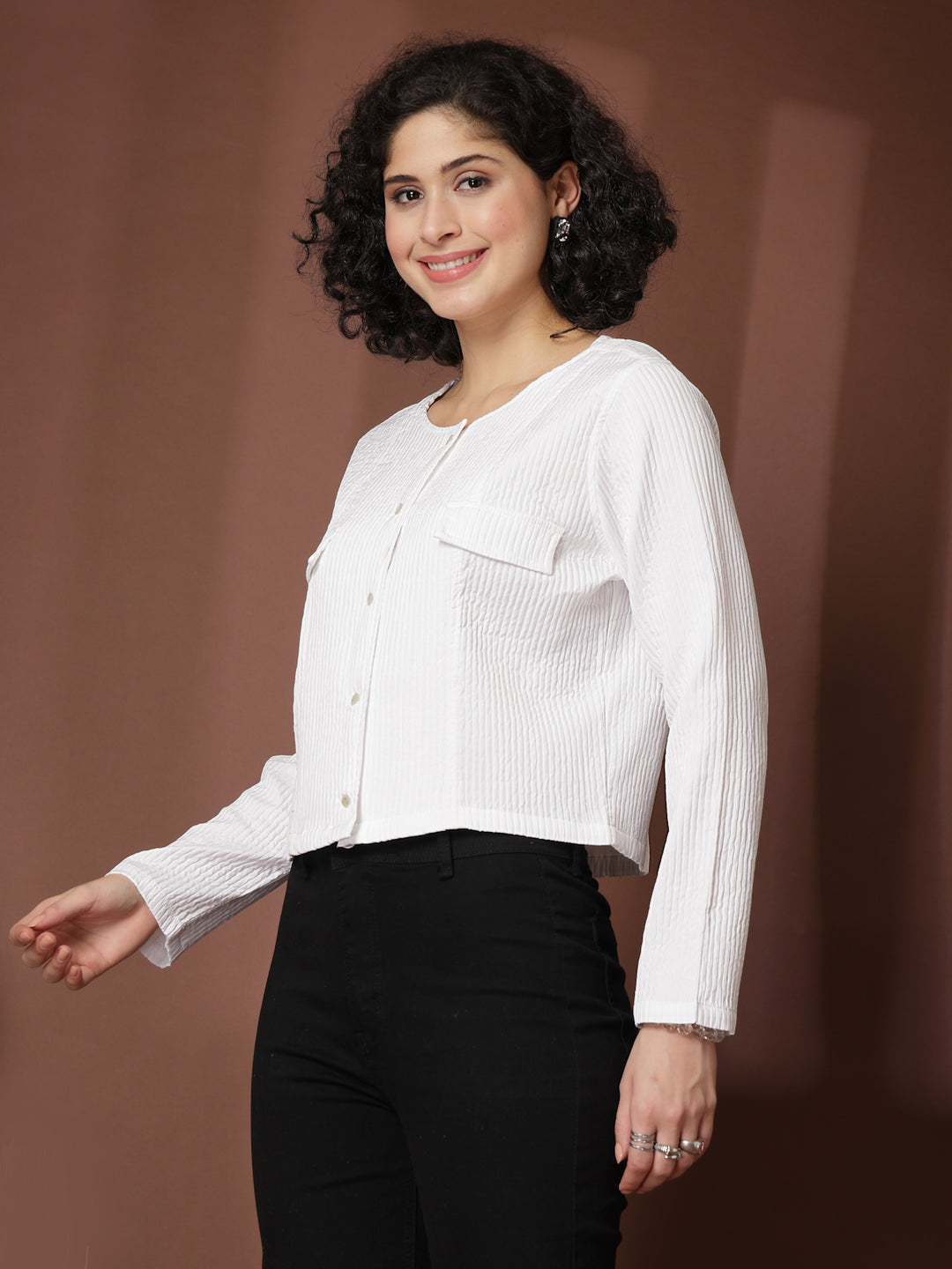 Women Standard Opaque Casual Shirt