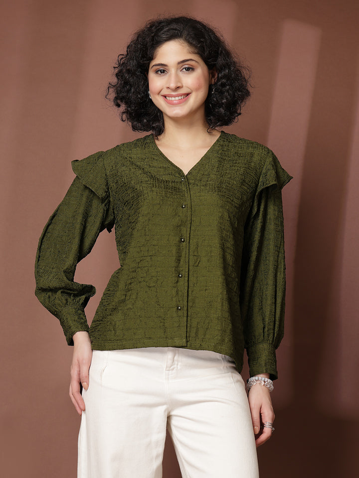 Women Standard Opaque Casual Shirt