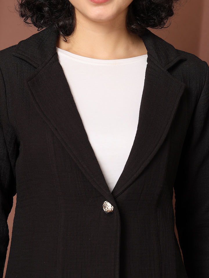 Cotton Single-Breasted Blazers