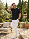 Plus Size Men Half Sleeve Round Neck Tshirt