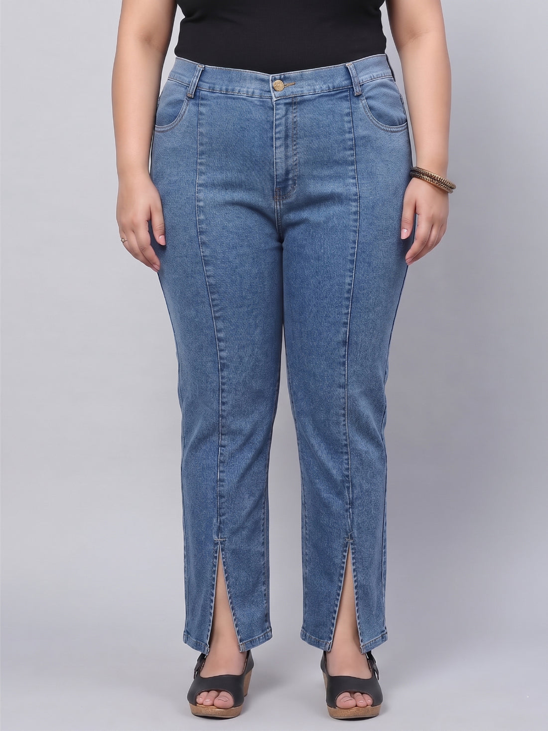 Plus Size Women Stretchable JeanS