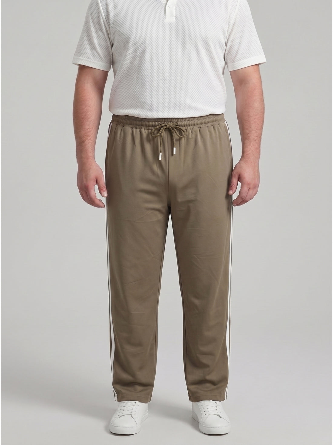 Plus Size Men Cotton Track Pants