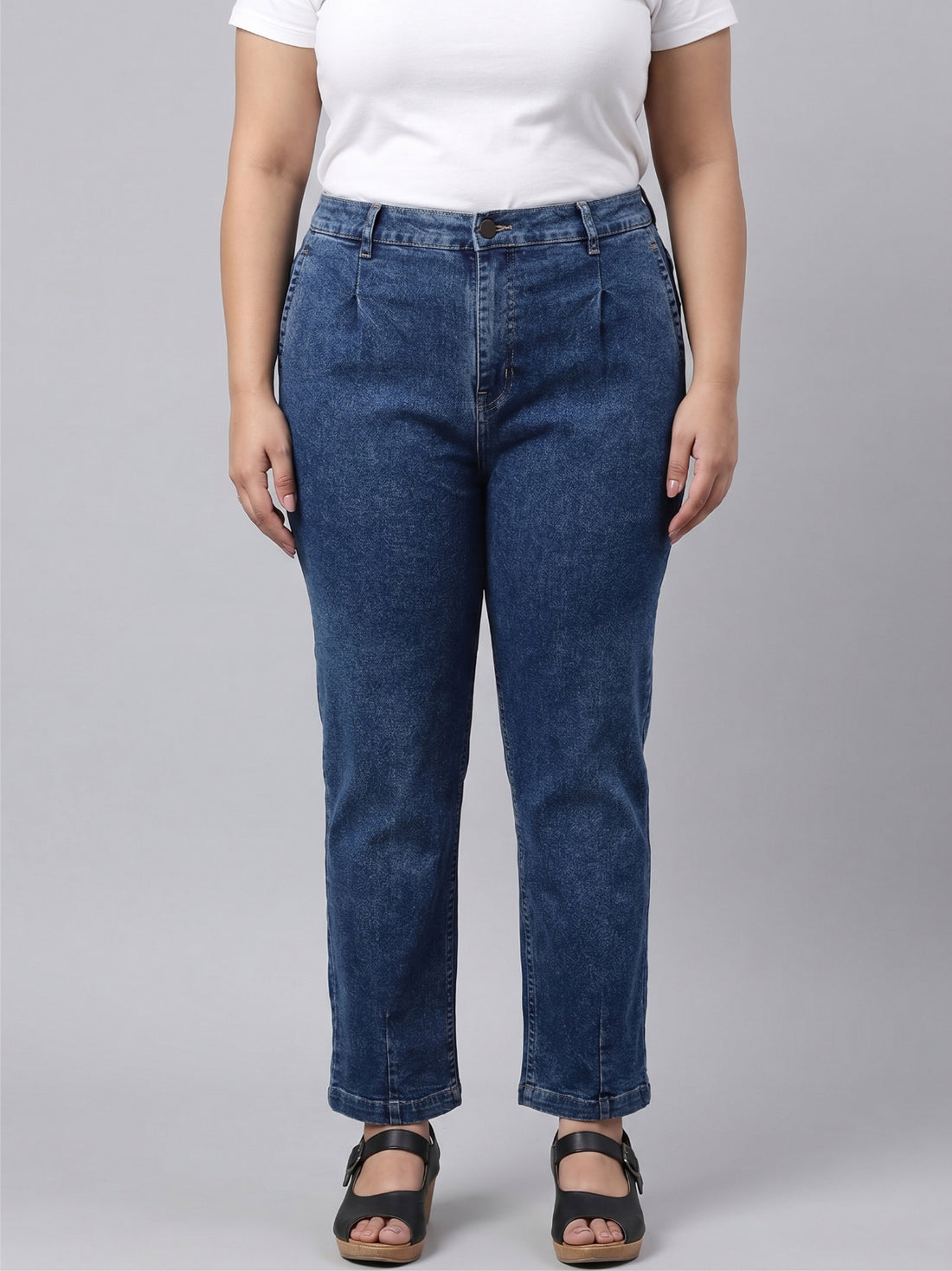 Plus Size Women Stretchable Jeans