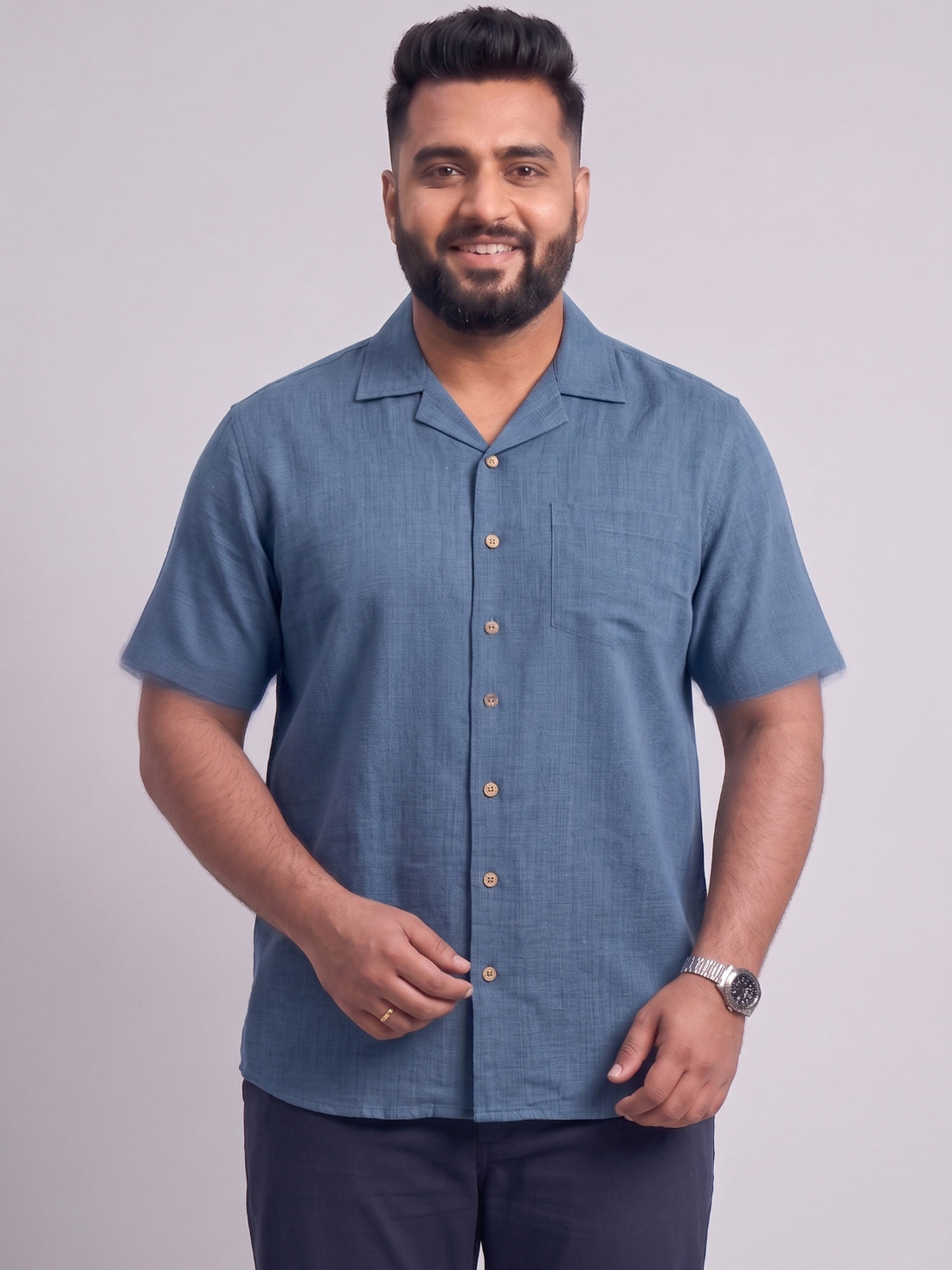 Plus Size Men Casual Shirt