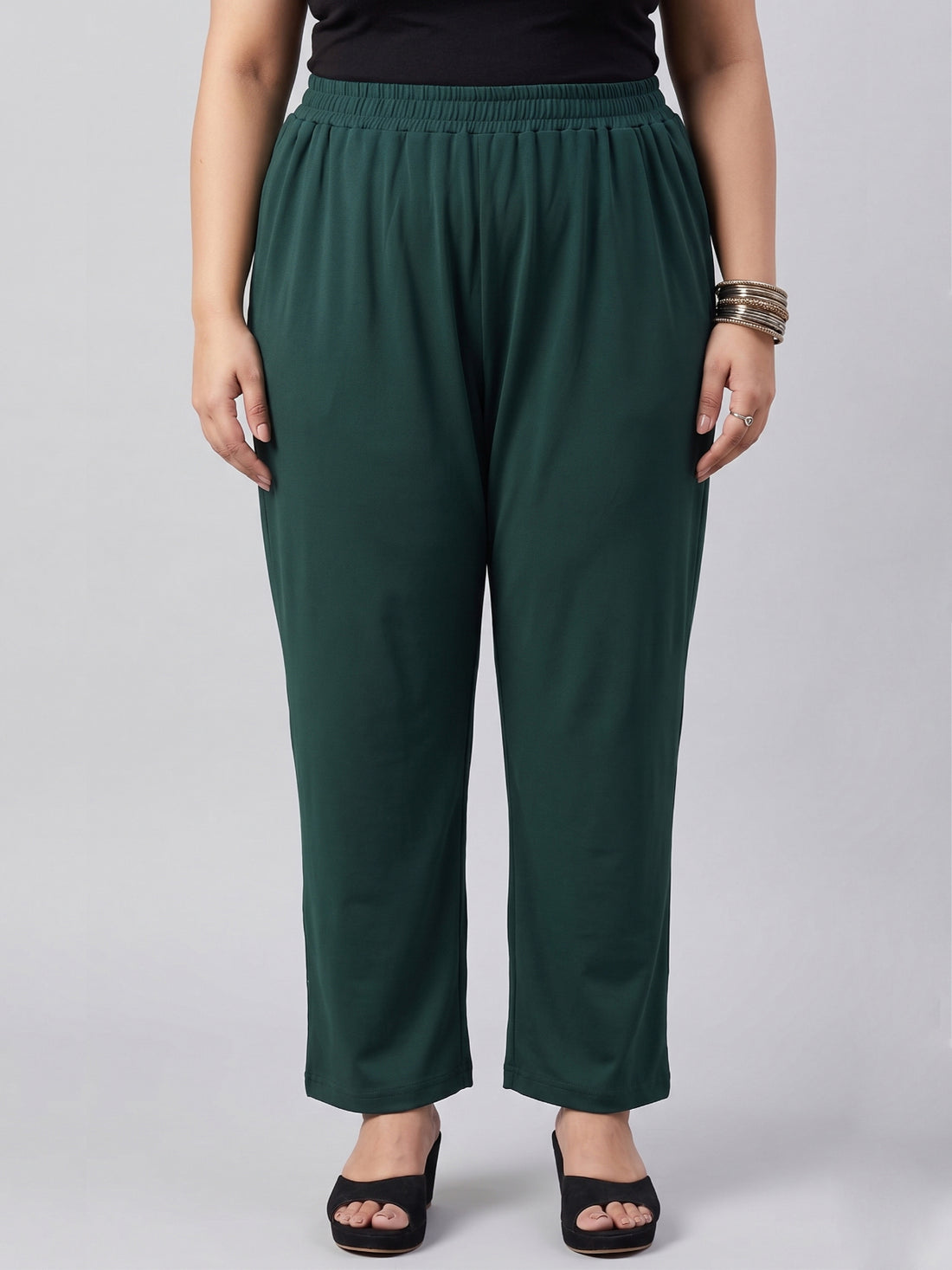 Plus Size Women's Regular fit Palazzo