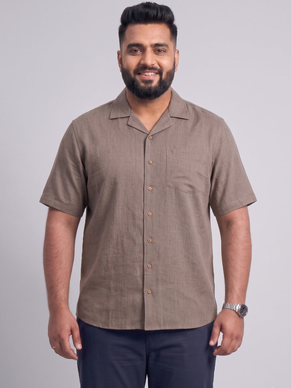 Plus Size Men Casual Shirt
