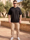 Plus Size Men Half Sleeve Cotton Tshirt
