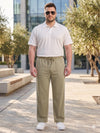 Plus Size Men Cotton Track Pants