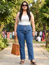 Plus Size Women Stretchable Jeans