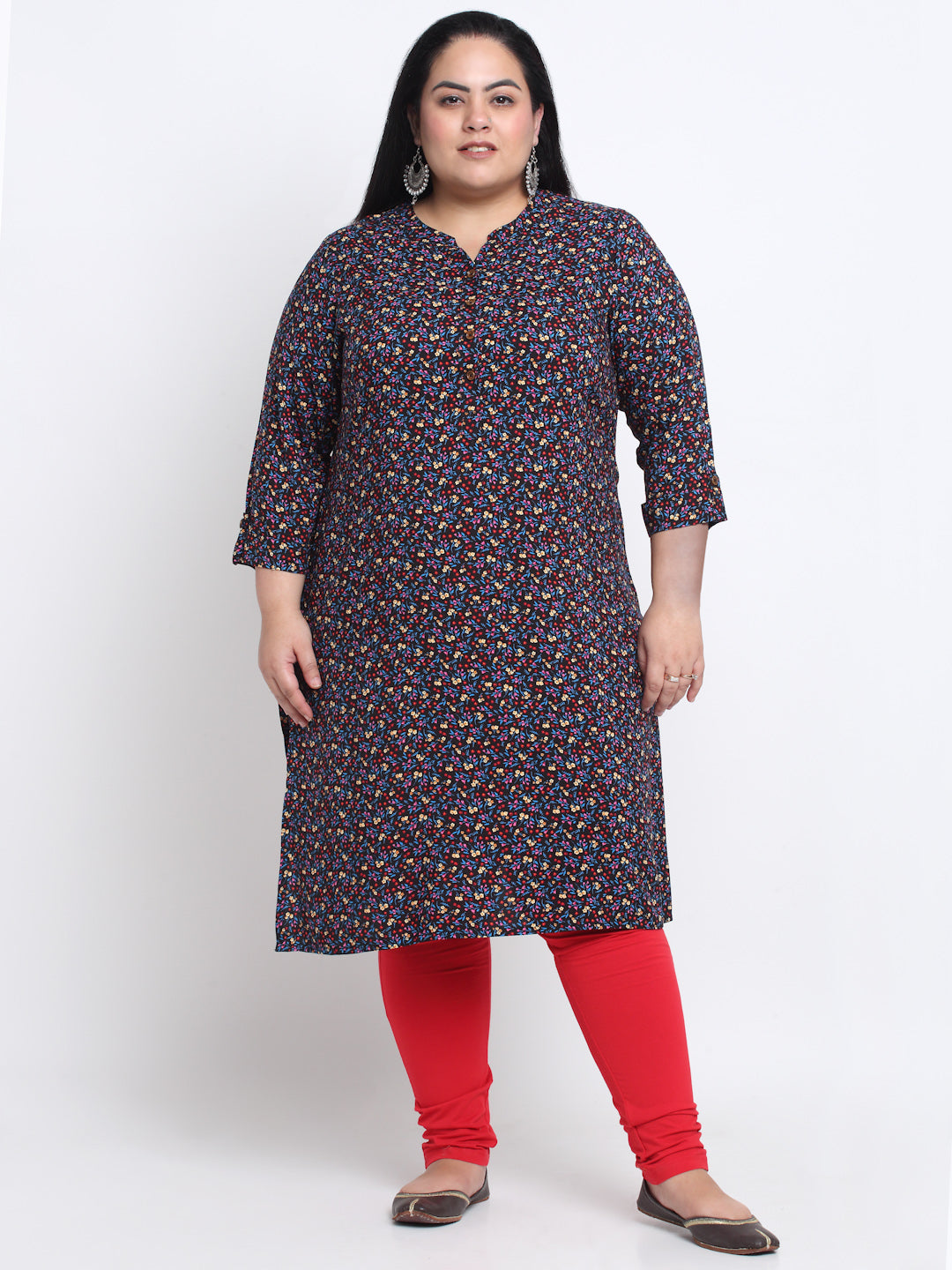 Floral Printed Kurta