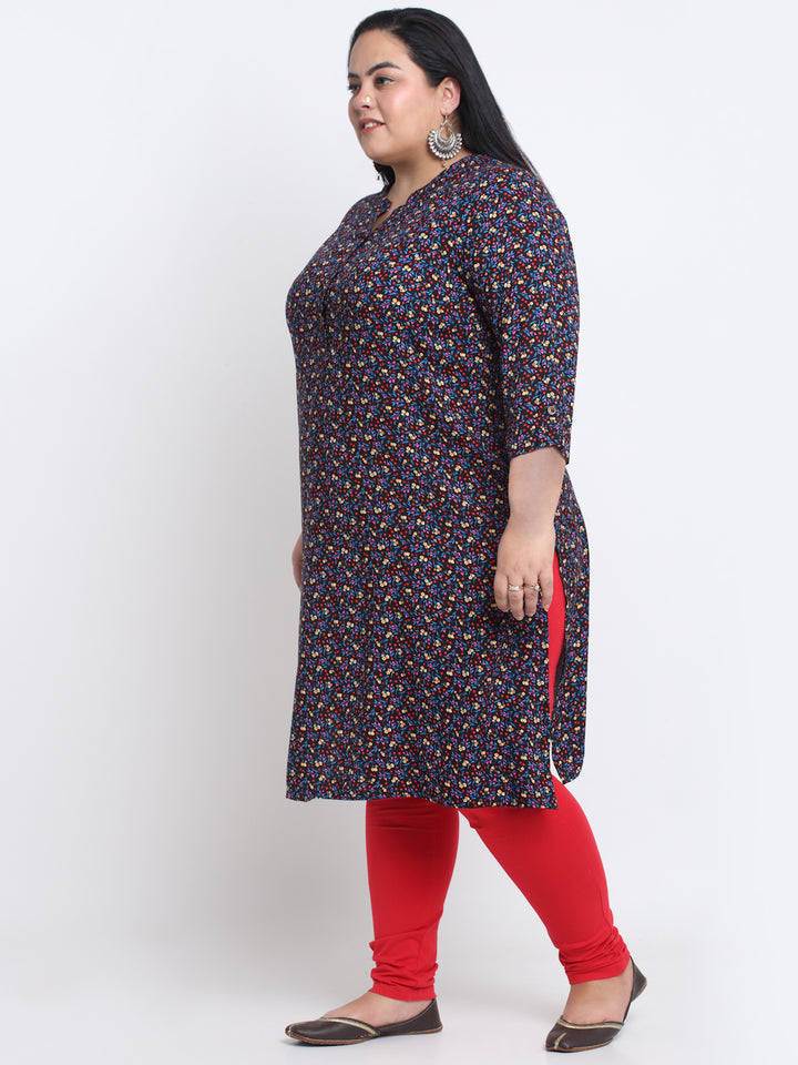 Floral Printed Kurta