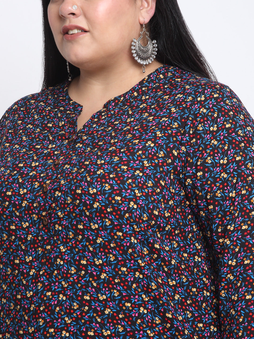 Floral Printed Kurta