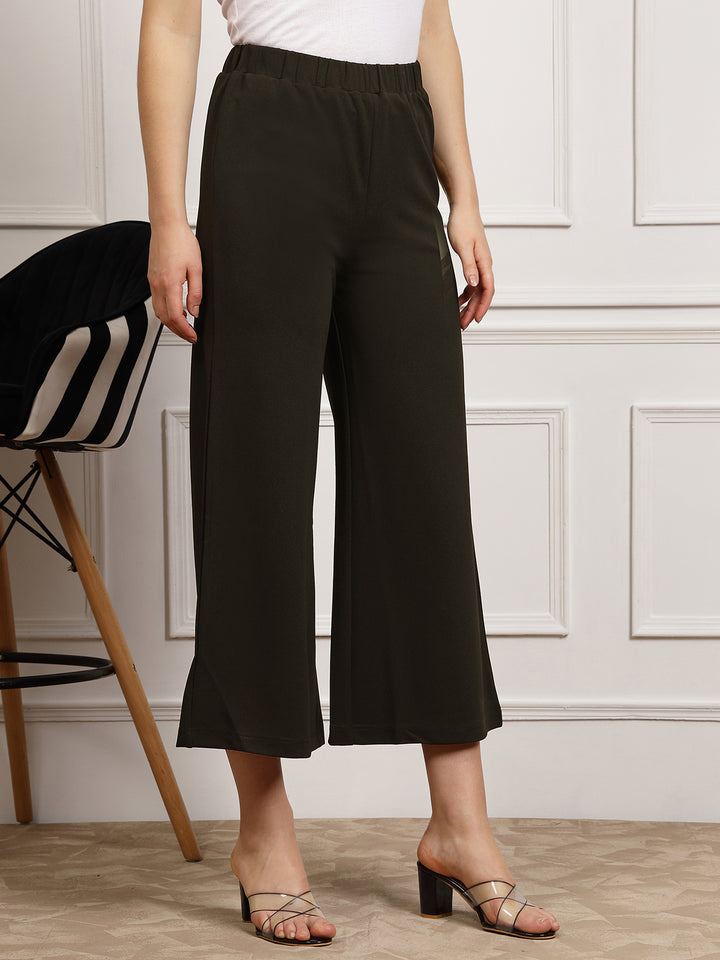 Women Mid Rise Culottes