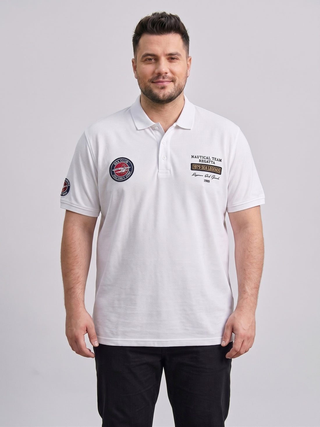 Plus Size Men Half Sleeve Tshirt
