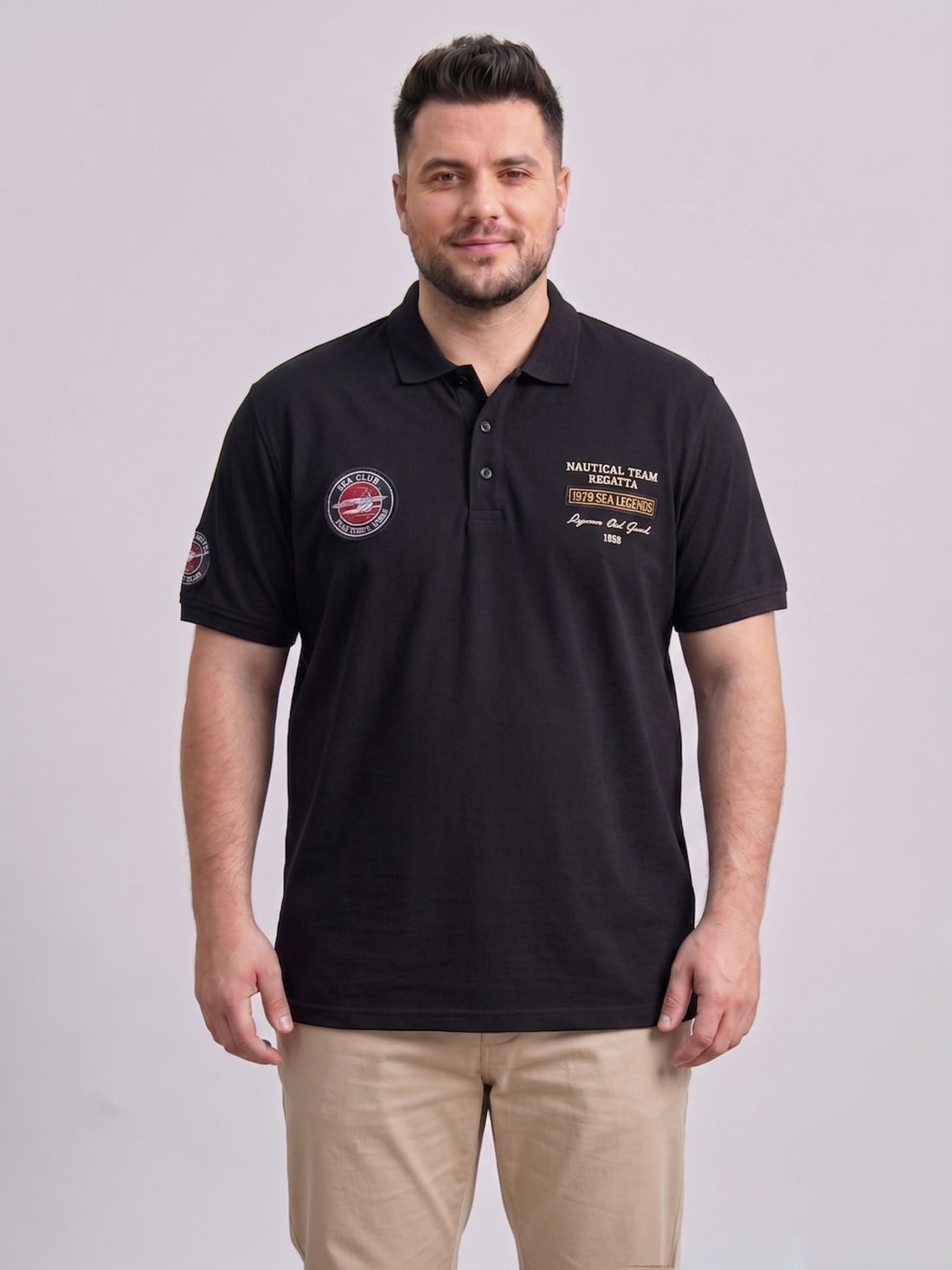 Plus Size Men Half Sleeve Tshirt