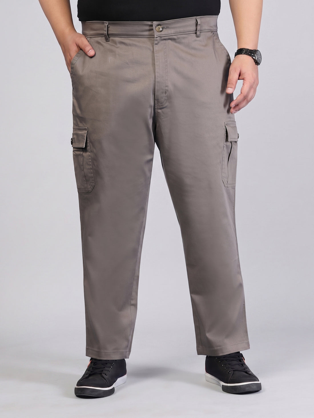Plus Size Men Cargos Trousers