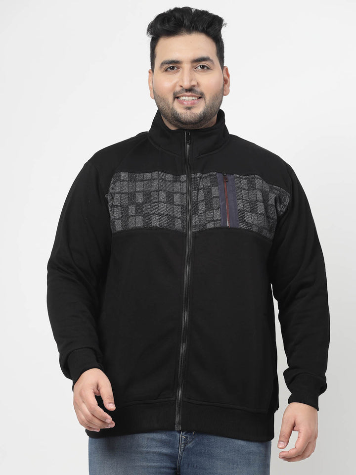 Men Full Sleeve Solid Sweatshirt