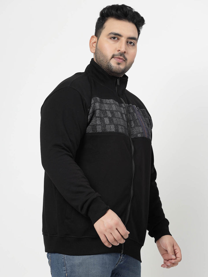 Men Full Sleeve Solid Sweatshirt