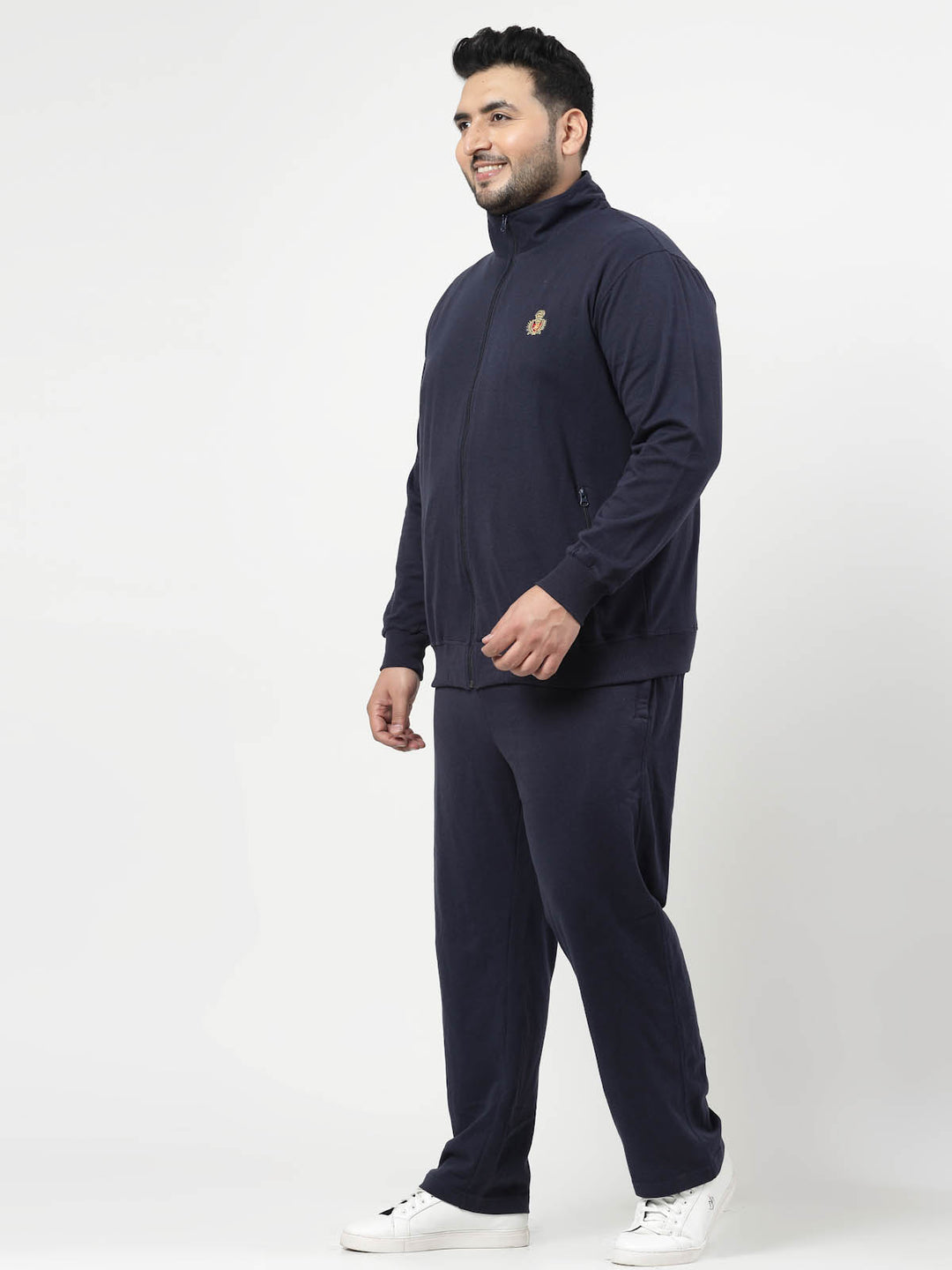 Men Solid Casual Track Suit