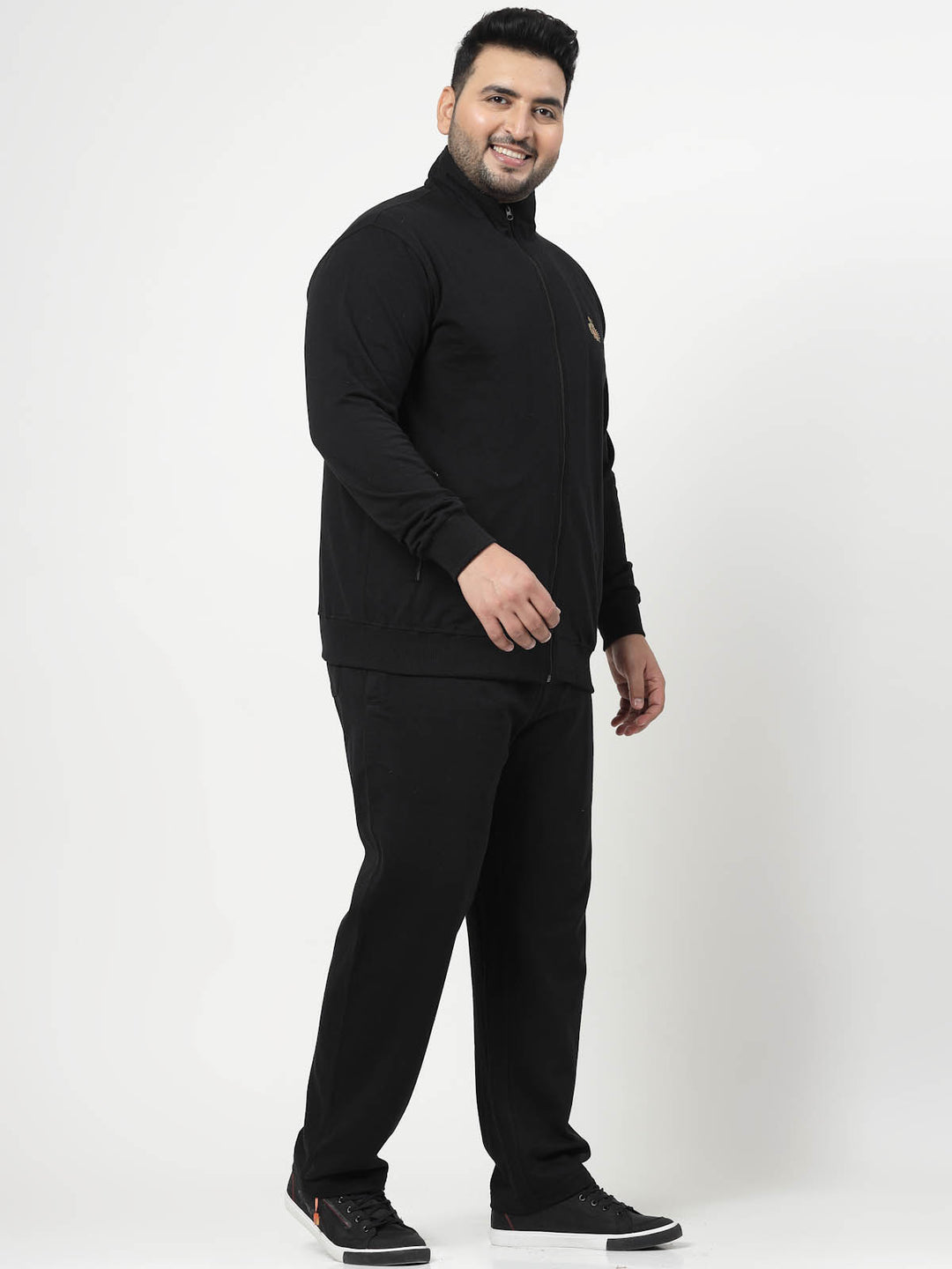 Men Solid Casual Track Suit