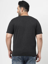 GREY COTTON T-SHIRT