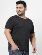 GREY COTTON T-SHIRT