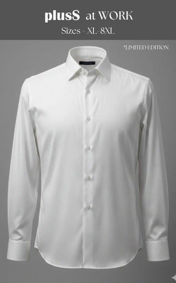 Plus Size Men Classic Formal Shirt