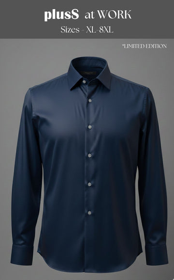 Plus Size Men Classic Formal Shirt
