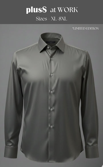 Plus Size Men Classic Formal Shirt