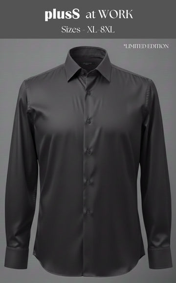 Plus Size Men Classic Formal Shirt
