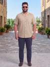 Plus Size Men Casual Shirt