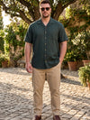 Plus Size Men Casual Shirt