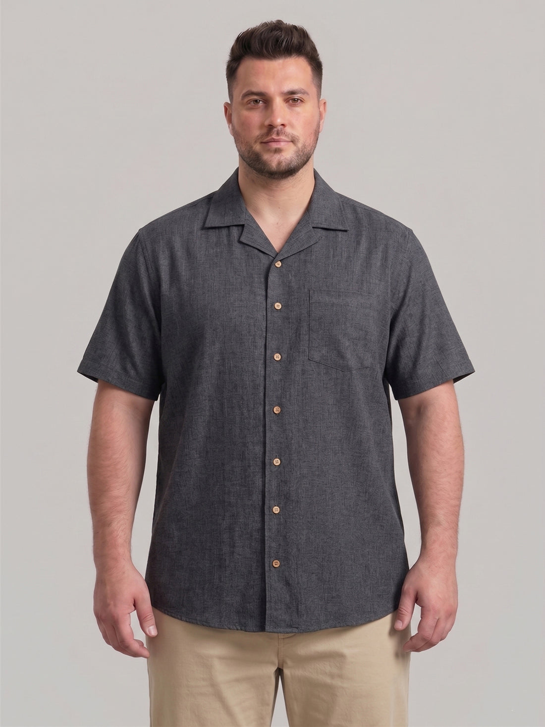 Plus Size Men Casual Shirt