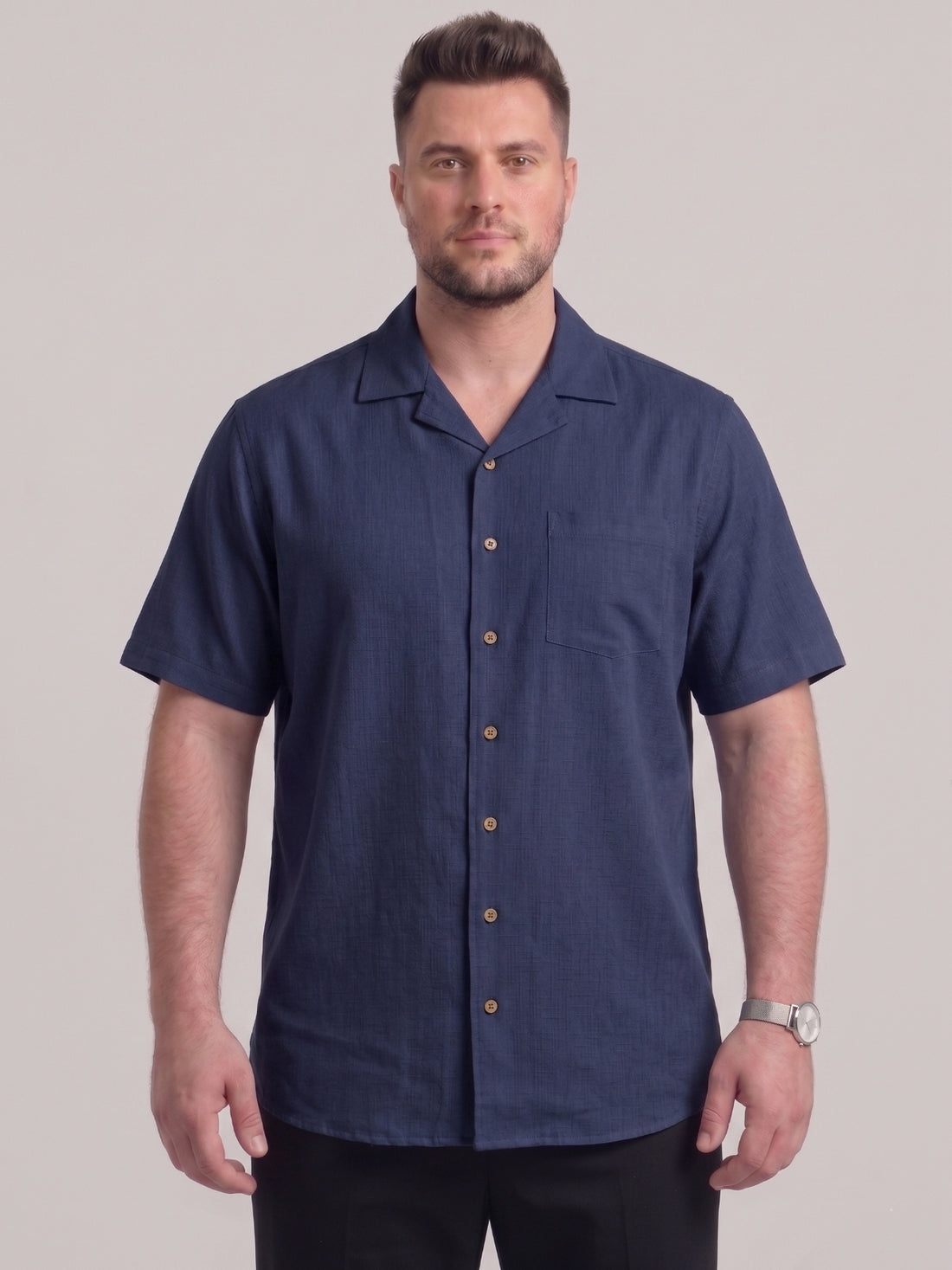 Plus Size Men Casual Shirt