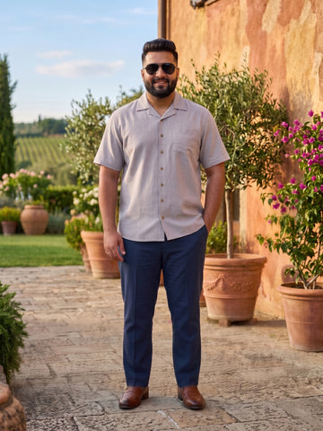Plus Size Men Casual Shirt