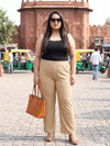 Plus Size Women Corduroy Palazzo