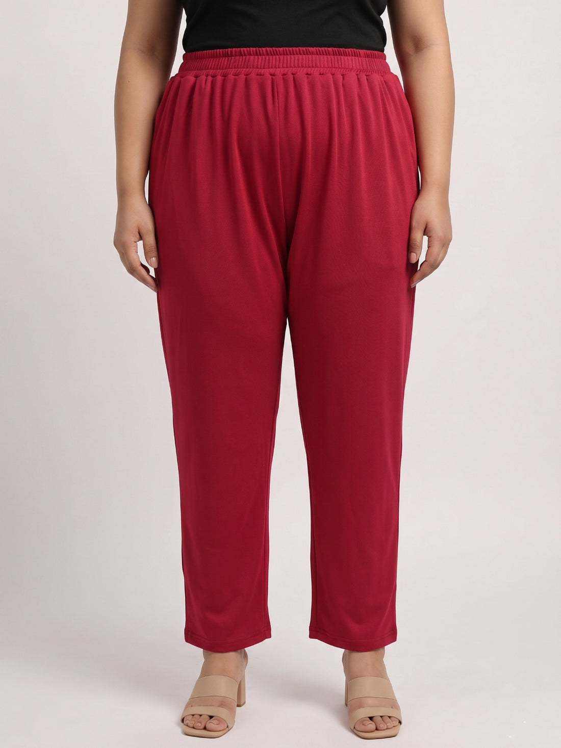 Plus Size Women's Regular fit Palazzo