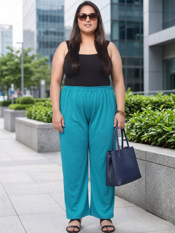 Plus Size Women's Regular fit Palazzo