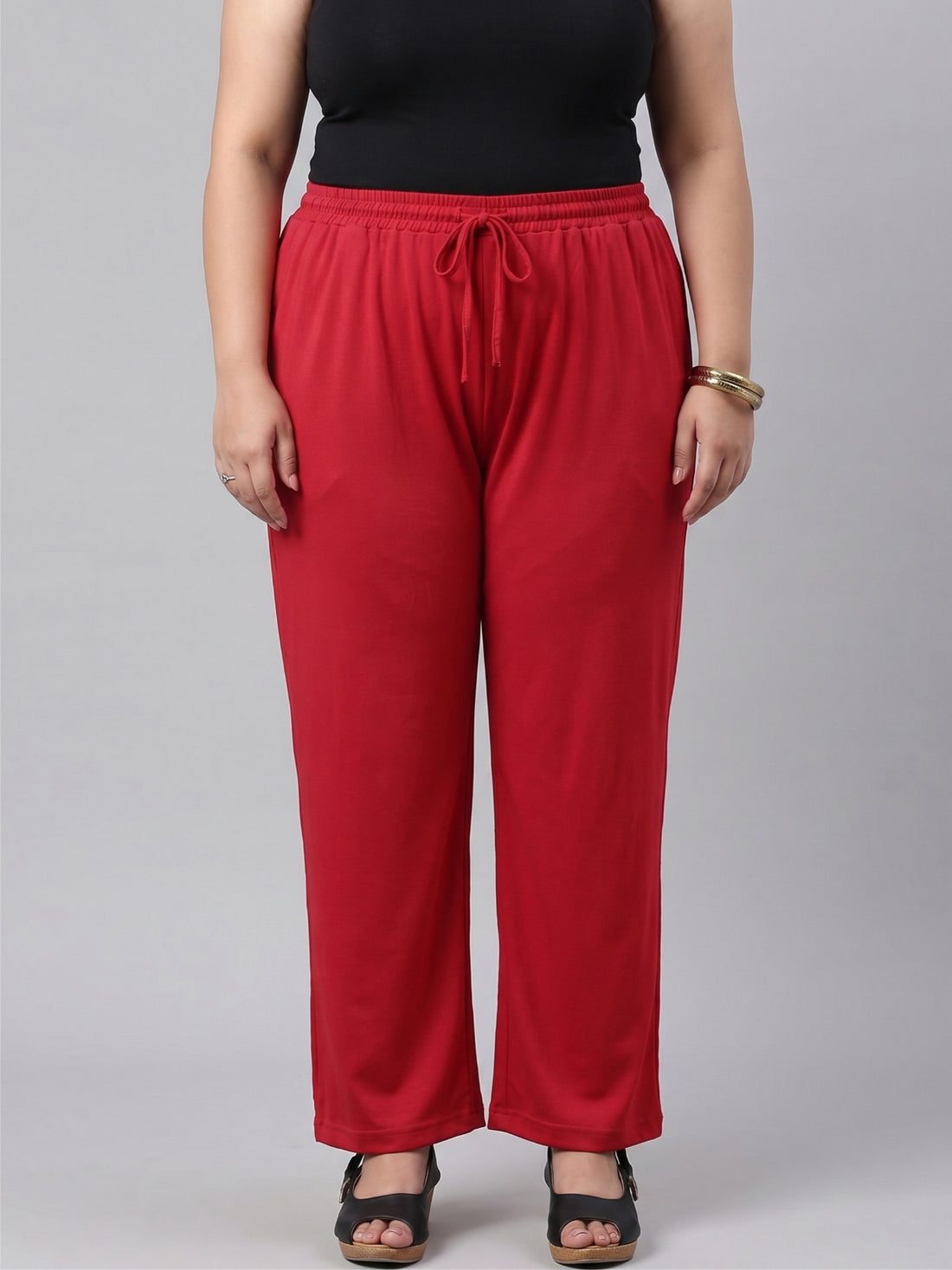Plus Size Women's Regular fit Palazzo