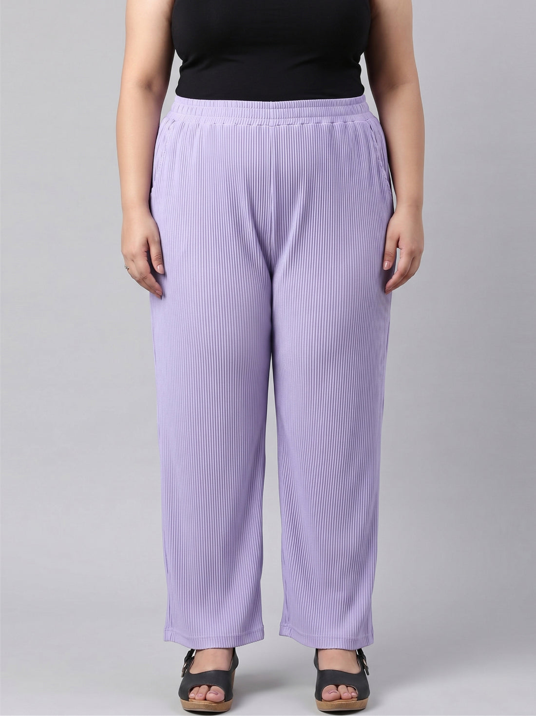 Plus Size Women's Regular fit Palazzo