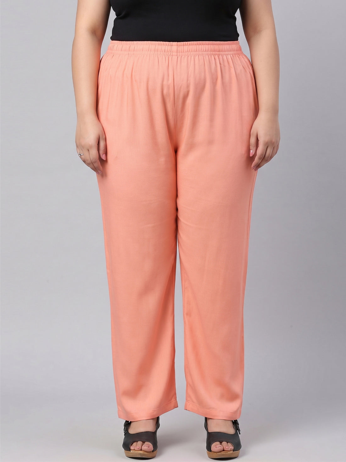 Plus Size Women's Regular fit Palazzo