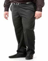Plus Size Anthra Formal Trouser With Regular Fit