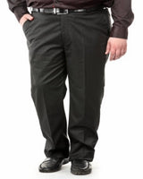 Plus Size Anthra Formal Trouser With Regular Fit