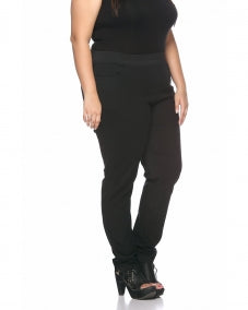 plusS Black Tight Fit Jeggings