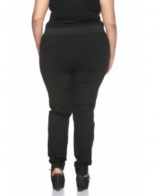 plusS Black Tight Fit Jeggings