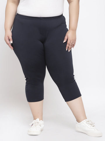 Women Black Capris