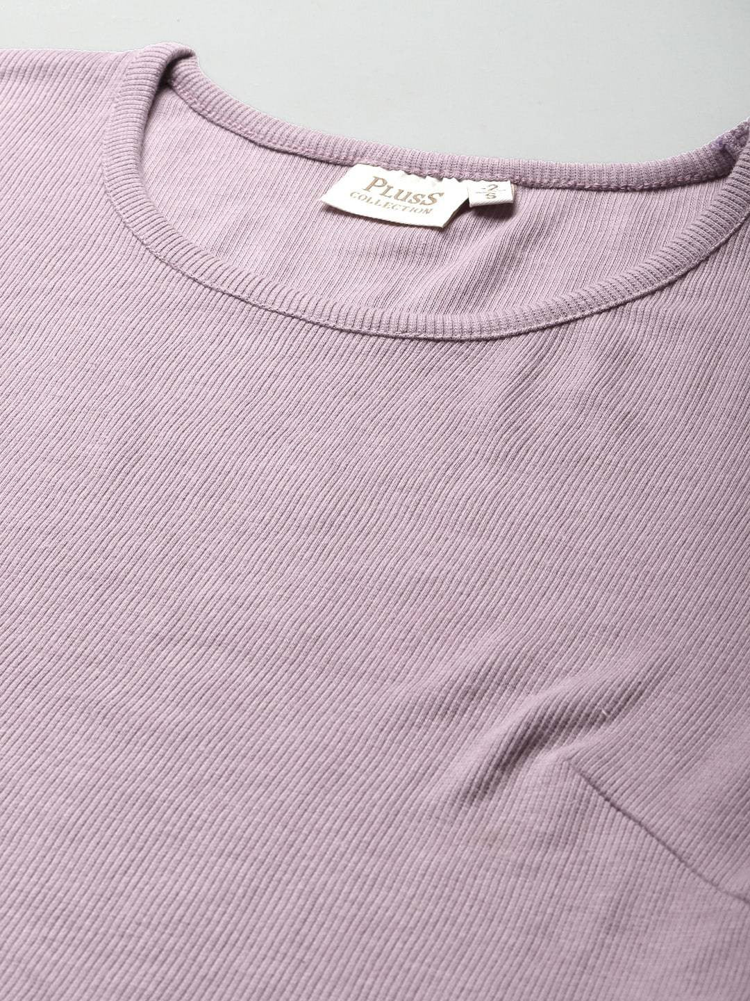 Lavender Pure Cotton T-shirt