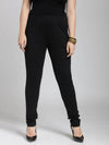 Plus Size Women Solid Legging