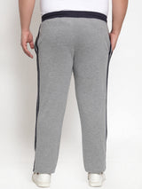 plusS Grey Cotton Track Pants